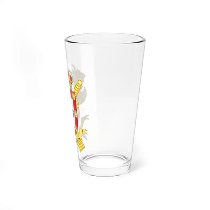 Coat of Arms of the the Guardia Civil Ceuta Command (Spain) (Coat of Arms) Pint Glass 16oz - Go Mug Yourself