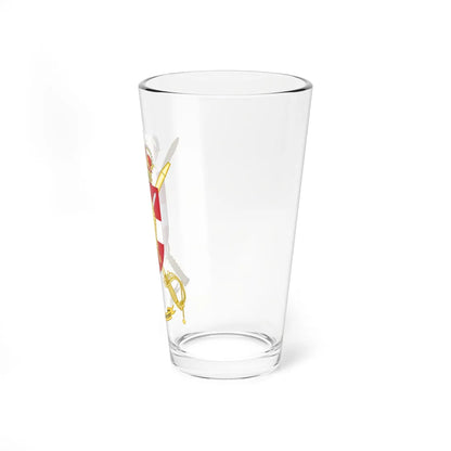 Coat of Arms of the Training Command - Centro (Spain) (Coat of Arms) Pint Glass 16oz - Go Mug Yourself