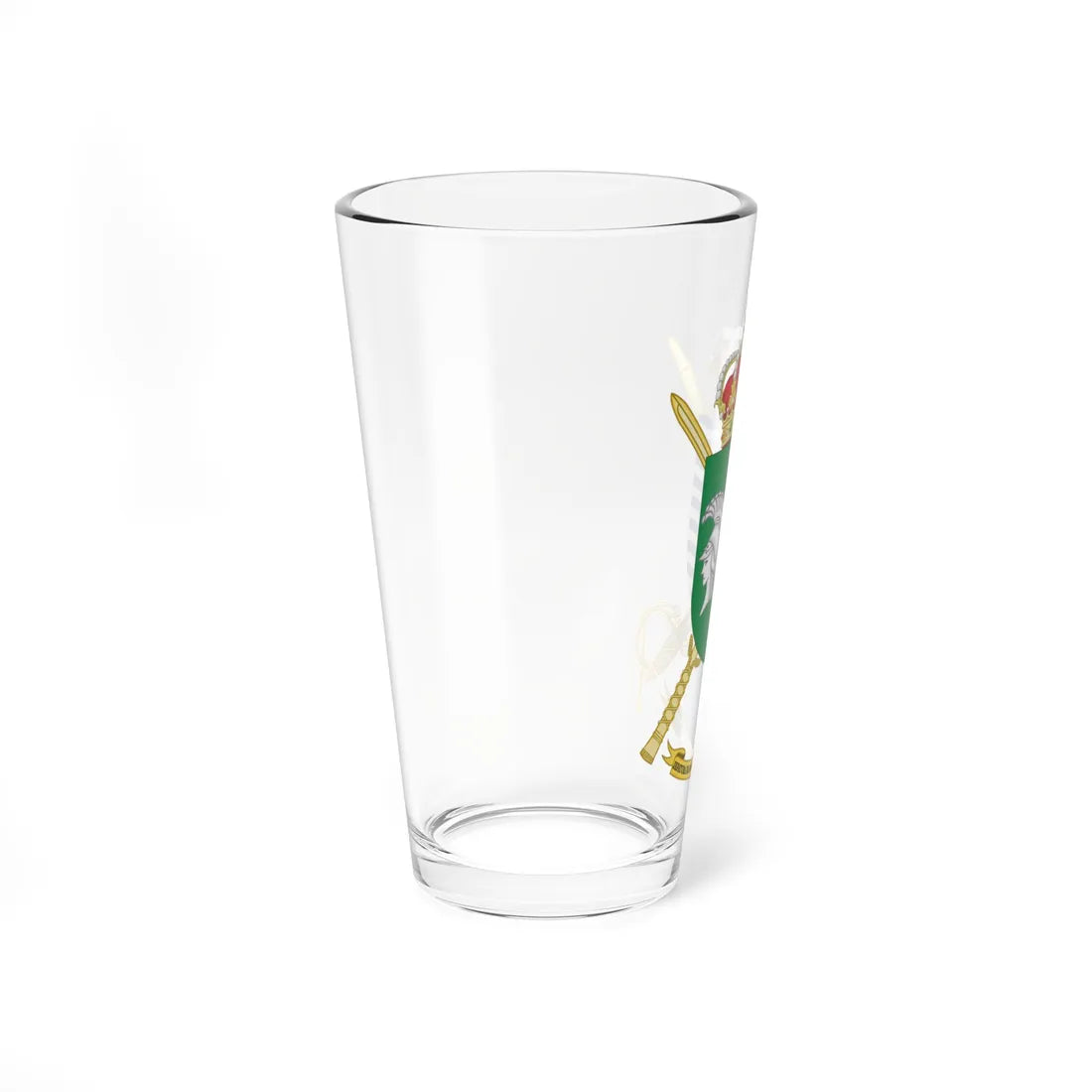 Coat of Arms of the Training Command - Este (Spain) (Coat of Arms) Pint Glass 16oz - Go Mug Yourself