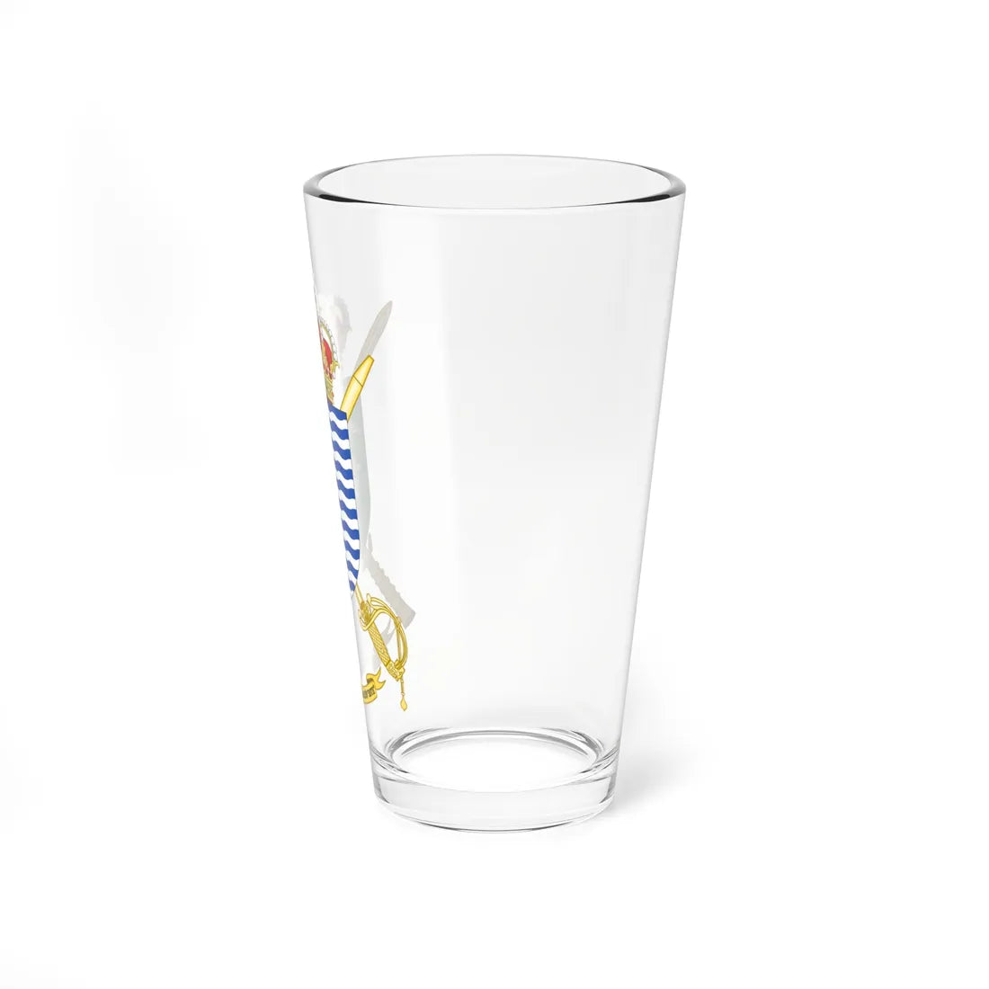 Coat of Arms of the Training Command - Este (Spain) (Coat of Arms) Pint Glass 16oz - Go Mug Yourself