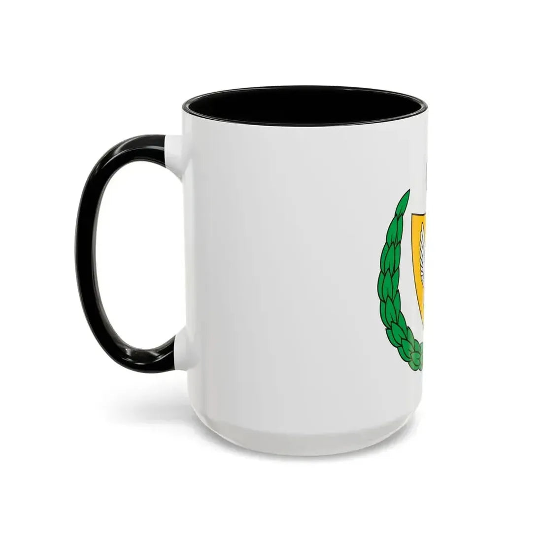 Coat of arms of the Turkish Federated State of Cyprus - Accent Coffee Mug - Go Mug Yourself
