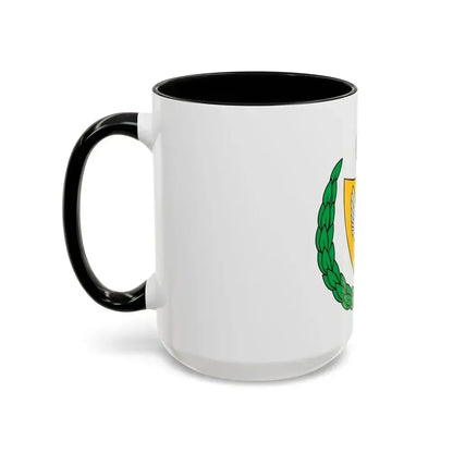 Coat of arms of the Turkish Federated State of Cyprus - Accent Coffee Mug - Go Mug Yourself