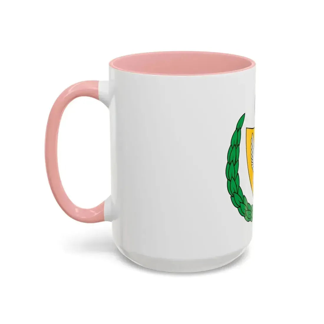 Coat of arms of the Turkish Federated State of Cyprus - Accent Coffee Mug - Go Mug Yourself