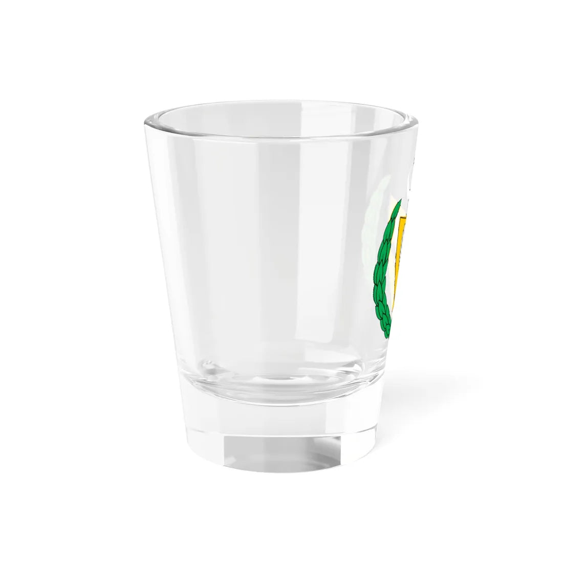 Coat of arms of the Turkish Federated State of Cyprus (Cyprus) (Coat of Arms) Shot Glass 1.5oz - Go Mug Yourself