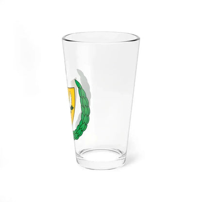 Coat of arms of the Turkish Federated State of Cyprus - Pint Glass 16oz - Go Mug Yourself