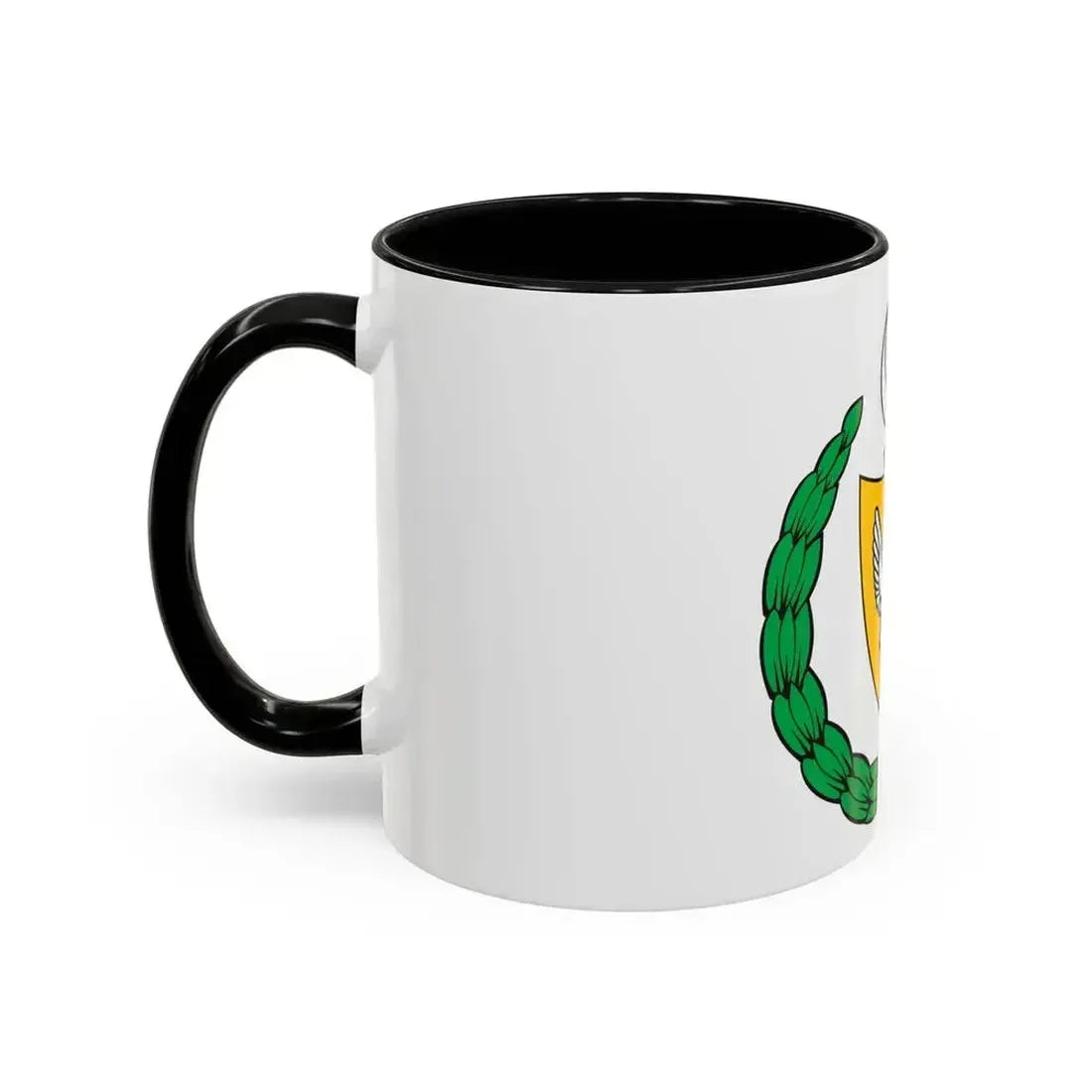 Coat of arms of the Turkish Republic of Northern Cyprus (1983-2007) - Accent Coffee Mug - Go Mug Yourself