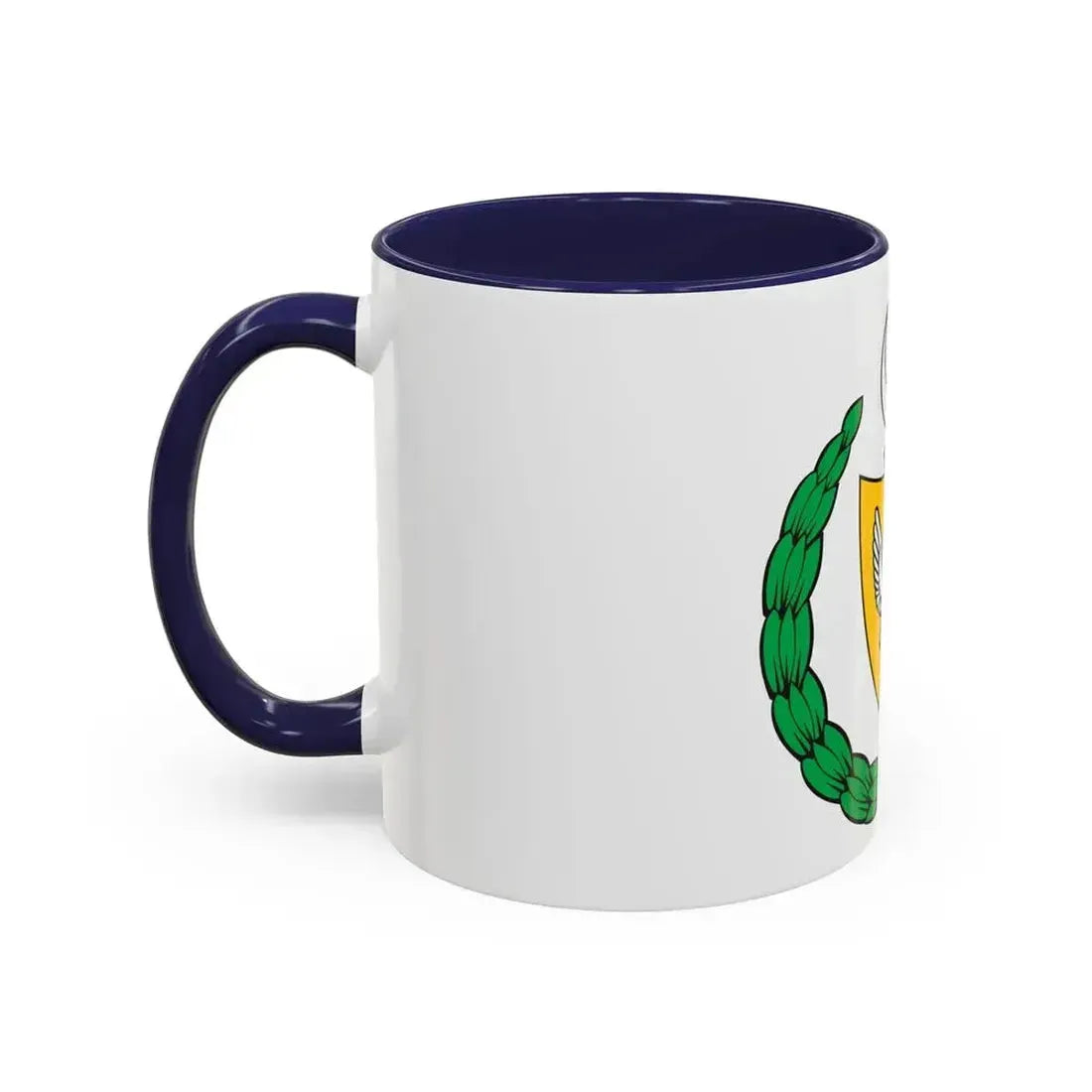Coat of arms of the Turkish Republic of Northern Cyprus (1983-2007) - Accent Coffee Mug - Go Mug Yourself