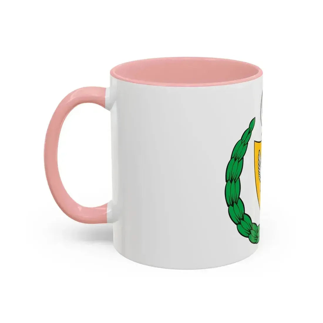 Coat of arms of the Turkish Republic of Northern Cyprus (1983-2007) - Accent Coffee Mug - Go Mug Yourself