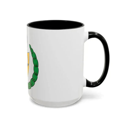 Coat of arms of the Turkish Republic of Northern Cyprus (1983-2007) - Accent Coffee Mug - Go Mug Yourself
