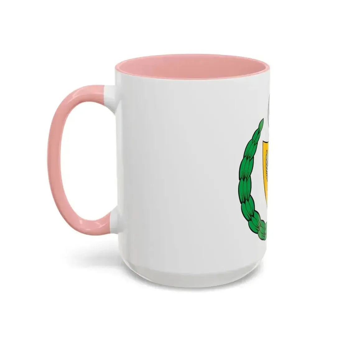 Coat of arms of the Turkish Republic of Northern Cyprus (1983-2007) - Accent Coffee Mug - Go Mug Yourself