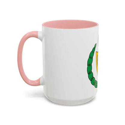 Coat of arms of the Turkish Republic of Northern Cyprus (1983-2007) - Accent Coffee Mug - Go Mug Yourself