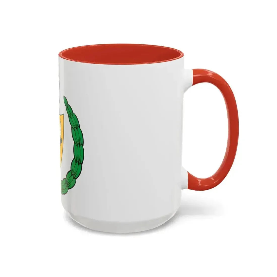 Coat of arms of the Turkish Republic of Northern Cyprus (1983-2007) - Accent Coffee Mug - Go Mug Yourself