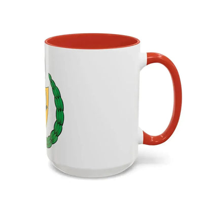 Coat of arms of the Turkish Republic of Northern Cyprus (1983-2007) - Accent Coffee Mug - Go Mug Yourself