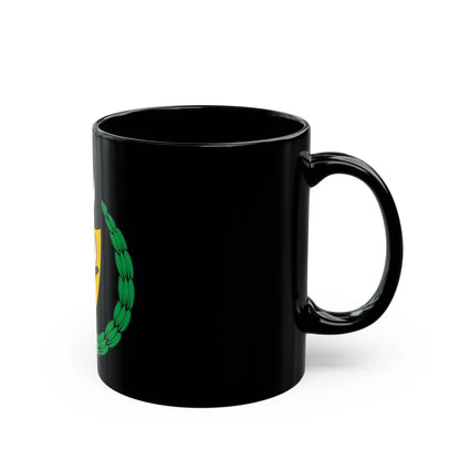 Coat of arms of the Turkish Republic of Northern Cyprus (1983-2007) - Black Coffee Mug-Go Mug Yourself