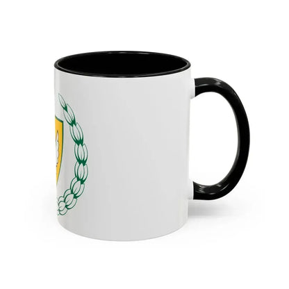 Coat of arms of the Turkish Republic of Northern Cyprus - Accent Coffee Mug - Go Mug Yourself