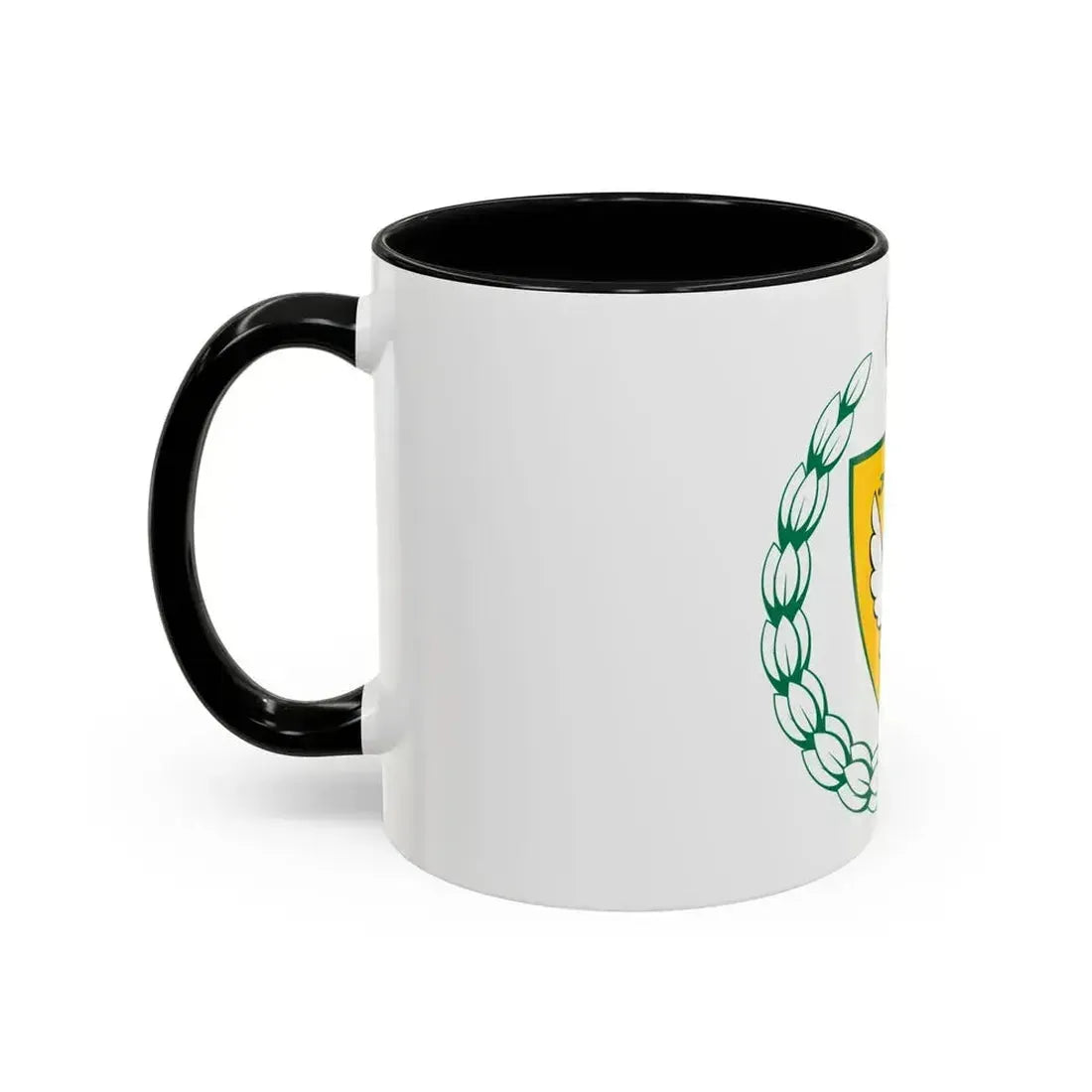 Coat of arms of the Turkish Republic of Northern Cyprus - Accent Coffee Mug - Go Mug Yourself