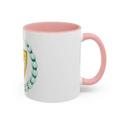 Coat of arms of the Turkish Republic of Northern Cyprus - Accent Coffee Mug - Go Mug Yourself