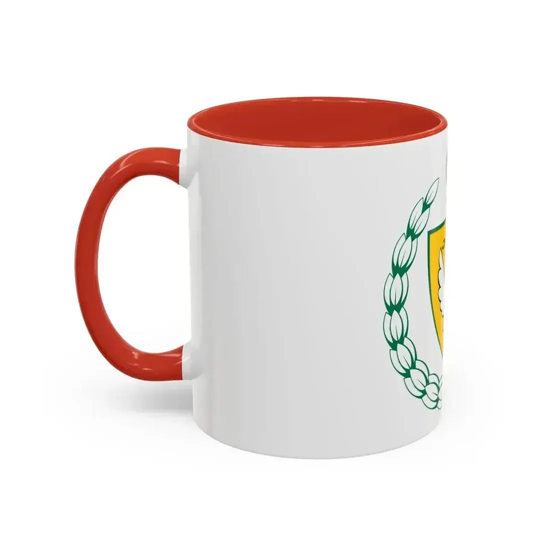 Coat of arms of the Turkish Republic of Northern Cyprus - Accent Coffee Mug - Go Mug Yourself