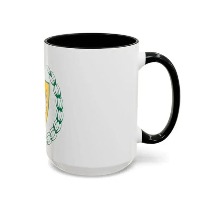 Coat of arms of the Turkish Republic of Northern Cyprus - Accent Coffee Mug - Go Mug Yourself
