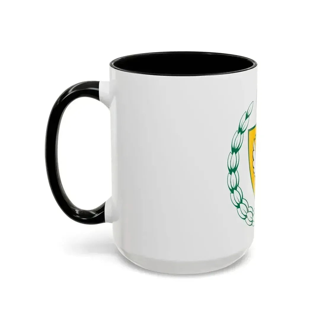 Coat of arms of the Turkish Republic of Northern Cyprus - Accent Coffee Mug - Go Mug Yourself
