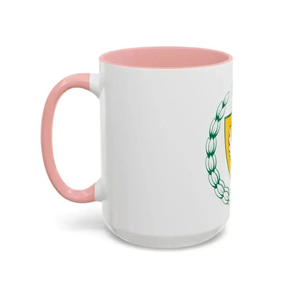 Coat of arms of the Turkish Republic of Northern Cyprus - Accent Coffee Mug - Go Mug Yourself
