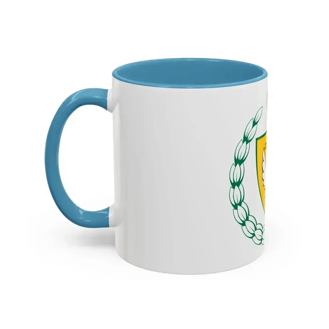 Coat of arms of the Turkish Republic of Northern Cyprus - Accent Coffee Mug - Go Mug Yourself
