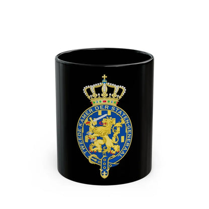 Coat of arms of the Tweede Kamer - Black Coffee Mug-11oz-Go Mug Yourself