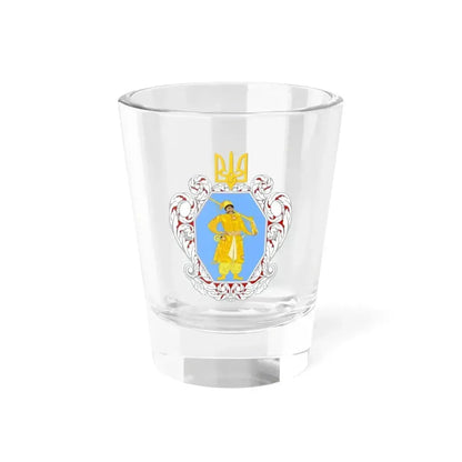 Coat of Arms of the Ukrainian State - Shot Glass 1.5oz 1.5oz - Go Mug Yourself