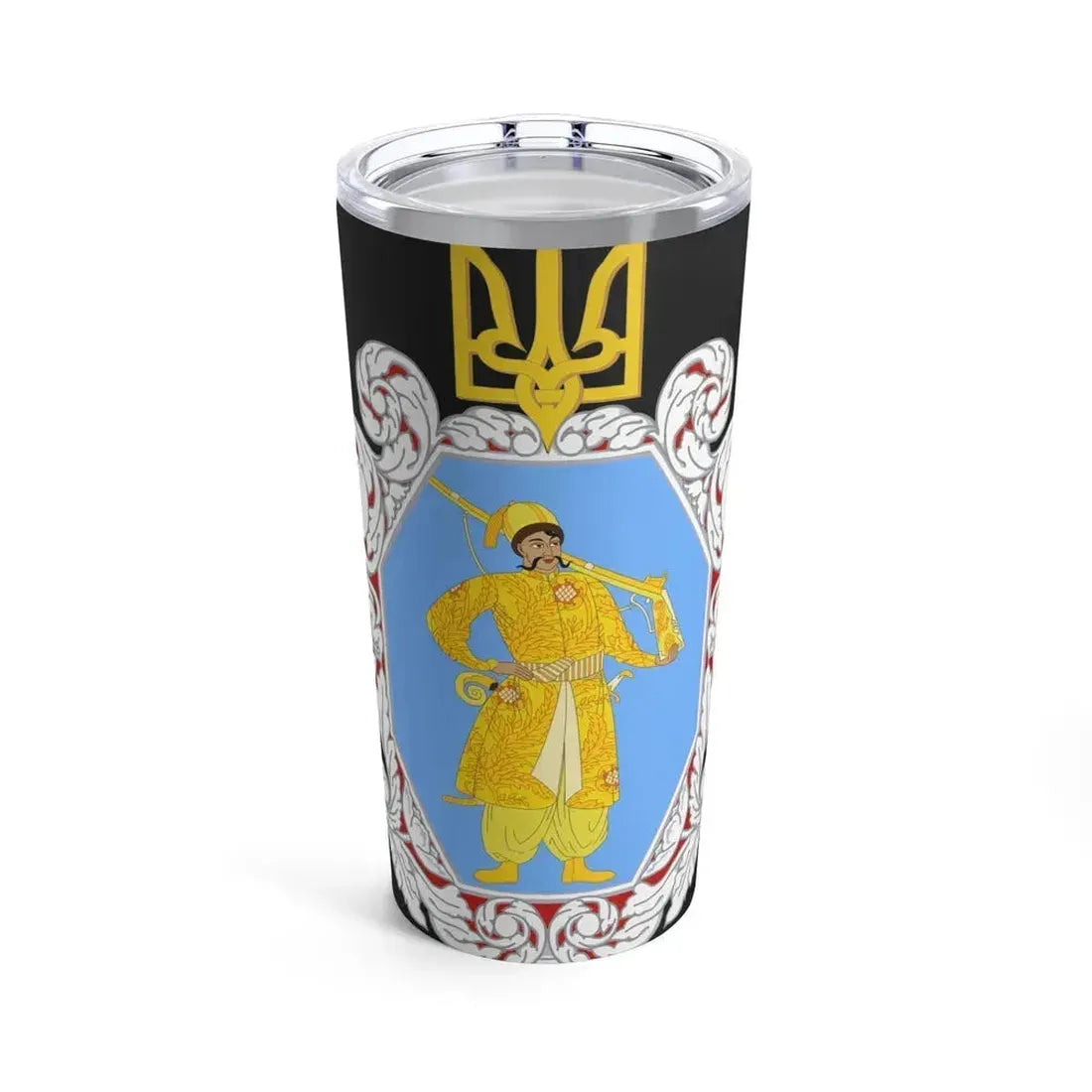 Coat of Arms of the Ukrainian State - Tumbler 20oz 20oz - Go Mug Yourself