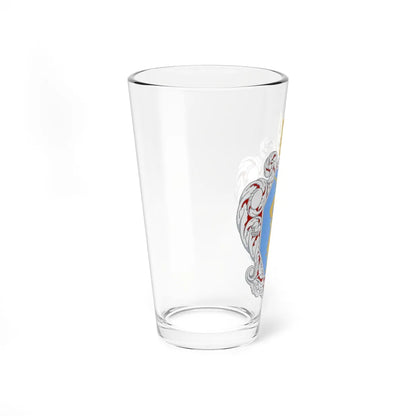 Coat of arms of the Ukrainian State (Ukraine) (Coat of Arms) Pint Glass 16oz - Go Mug Yourself