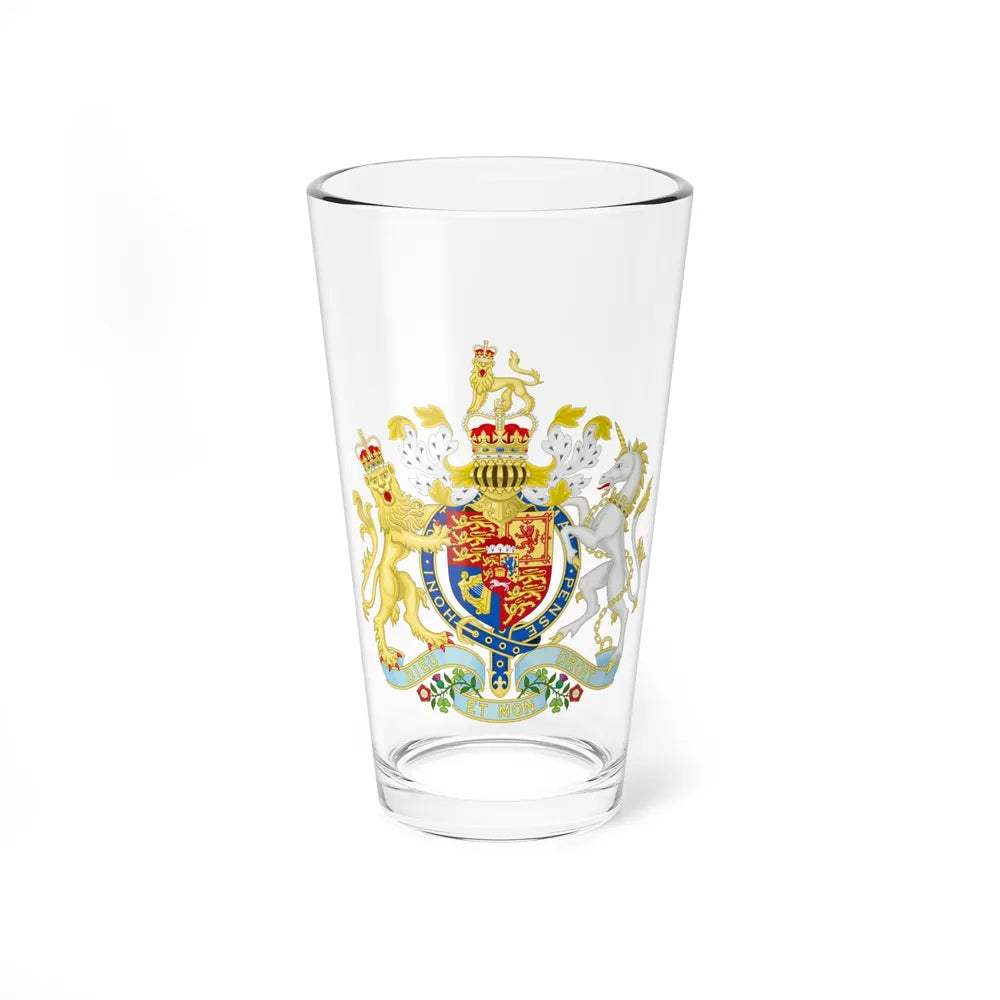 Coat of Arms of the United Kingdom (1801-1816) - Pint Glass 16oz-16oz-Go Mug Yourself