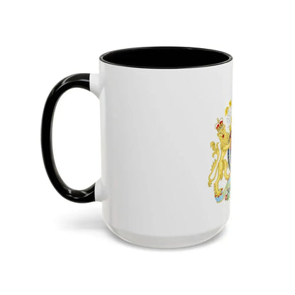 Coat of Arms of the United Kingdom (1816-1837) - Accent Coffee Mug - Go Mug Yourself
