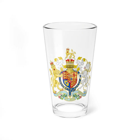 Coat of Arms of the United Kingdom (1816-1837) - Pint Glass 16oz-16oz-Go Mug Yourself