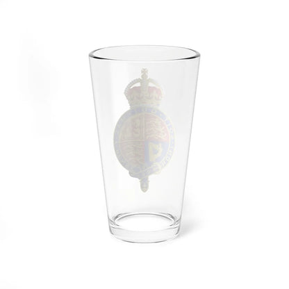 Coat of arms of the United Kingdom 1901-1952 abridged arms variant 2 (United Kingdom) (Coat of Arms) Pint Glass 16oz - Go Mug Yourself
