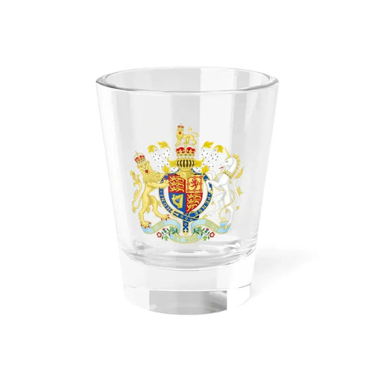 Coat of arms of the United Kingdom (1901-1952) - Shot Glass 1.5oz 1.5oz - Go Mug Yourself