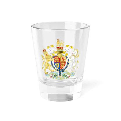 Coat of arms of the United Kingdom 1901-1952 (United Kingdom) (Coat of Arms) Shot Glass 1.5oz 1.5oz - Go Mug Yourself