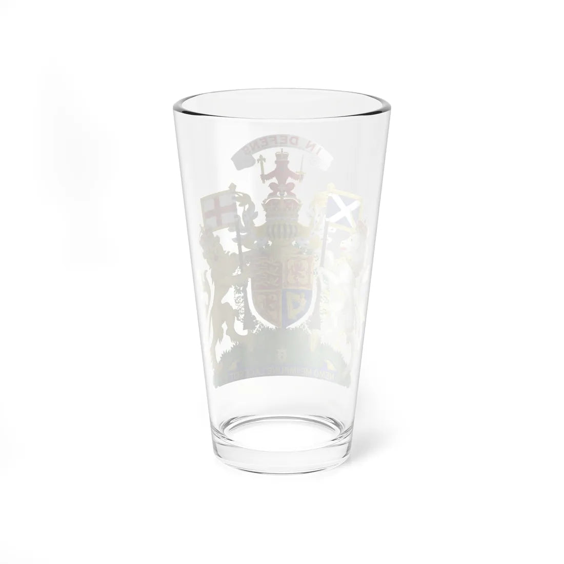 Coat of arms of the United Kingdom in Scotland 1837-1952 variant (United Kingdom) (Coat of Arms) Pint Glass 16oz - Go Mug Yourself