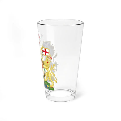Coat of arms of the United Kingdom in Scotland 1837-1952 variant (United Kingdom) (Coat of Arms) Pint Glass 16oz - Go Mug Yourself