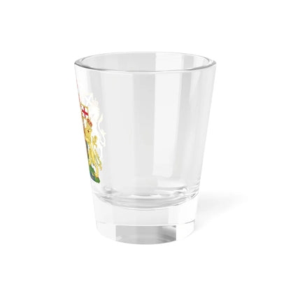 Coat of Arms of the United Kingdom in Scotland Variant 1 (United Kingdom) (Coat of Arms) Shot Glass 1.5oz - Go Mug Yourself