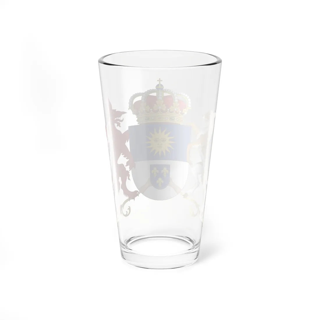 Coat of Arms of the United Kingdom of the River Plate Peru and Chile (Argentina) (Coat of Arms) Pint Glass 16oz - Go Mug Yourself
