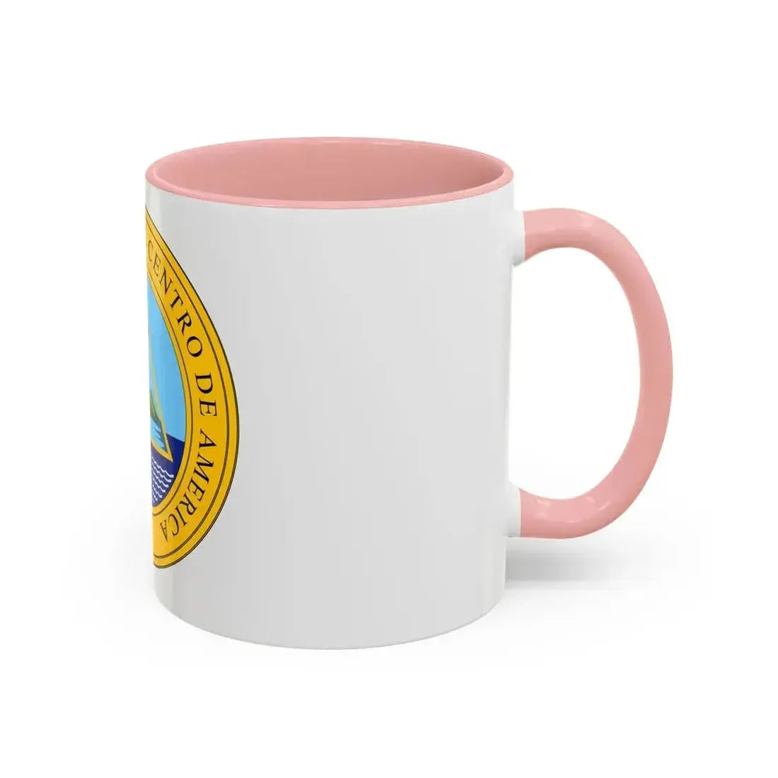 Coat of arms of the United Provinces of Central America - Accent Coffee Mug - Go Mug Yourself