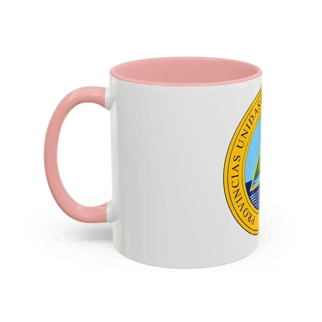 Coat of arms of the United Provinces of Central America - Accent Coffee Mug - Go Mug Yourself