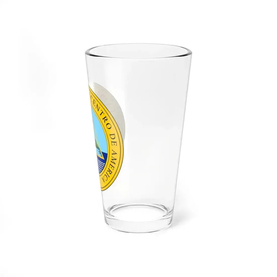 Coat of arms of the United Provinces of Central America - Pint Glass 16oz - Go Mug Yourself