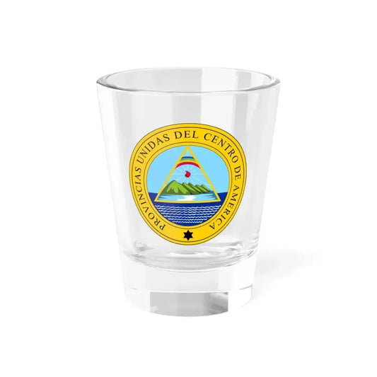 Coat of arms of the United Provinces of Central America - Shot Glass 1.5oz 1.5oz - Go Mug Yourself