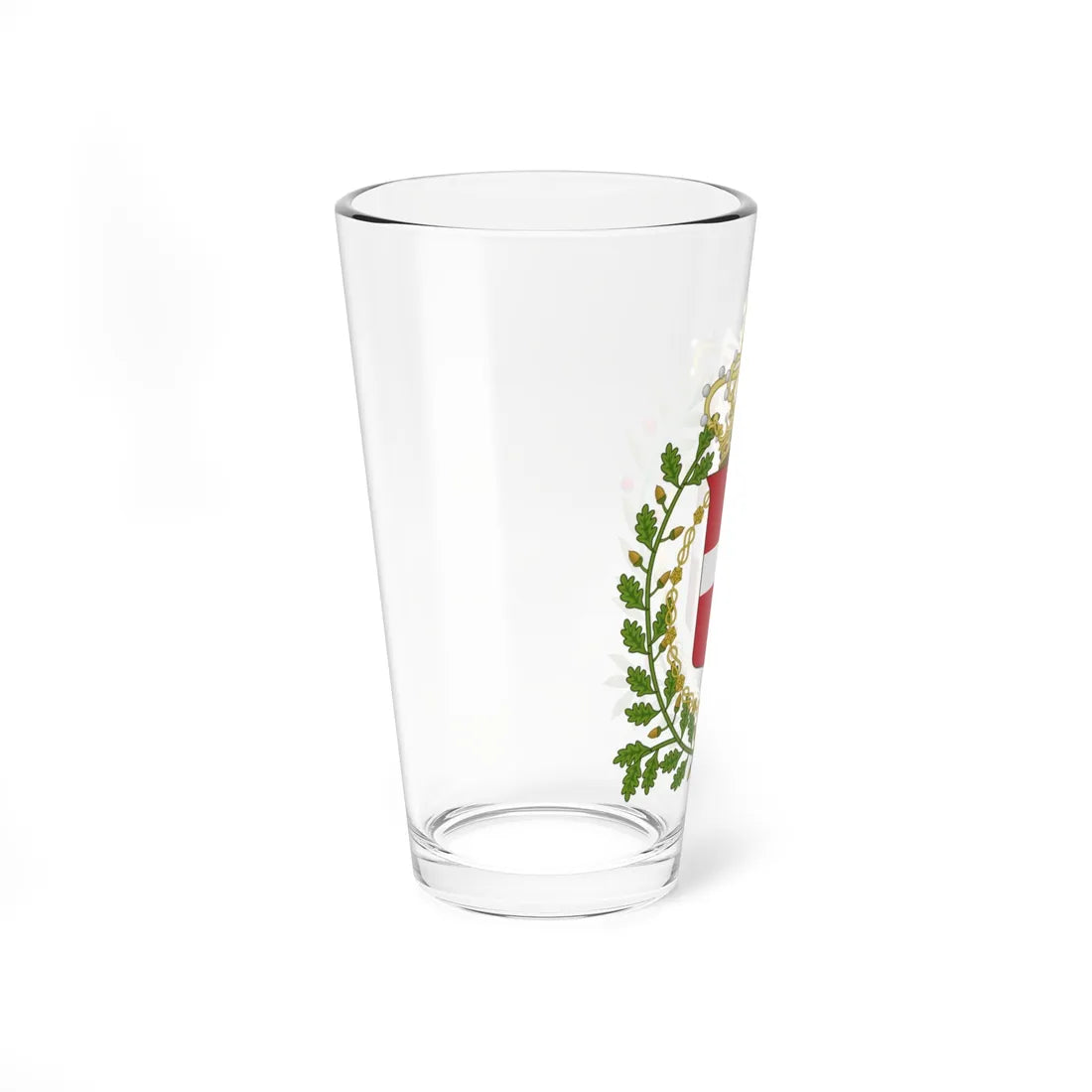 Coat of arms of the United Provinces of Central Italy (Italy) (Coat of Arms) Pint Glass 16oz - Go Mug Yourself