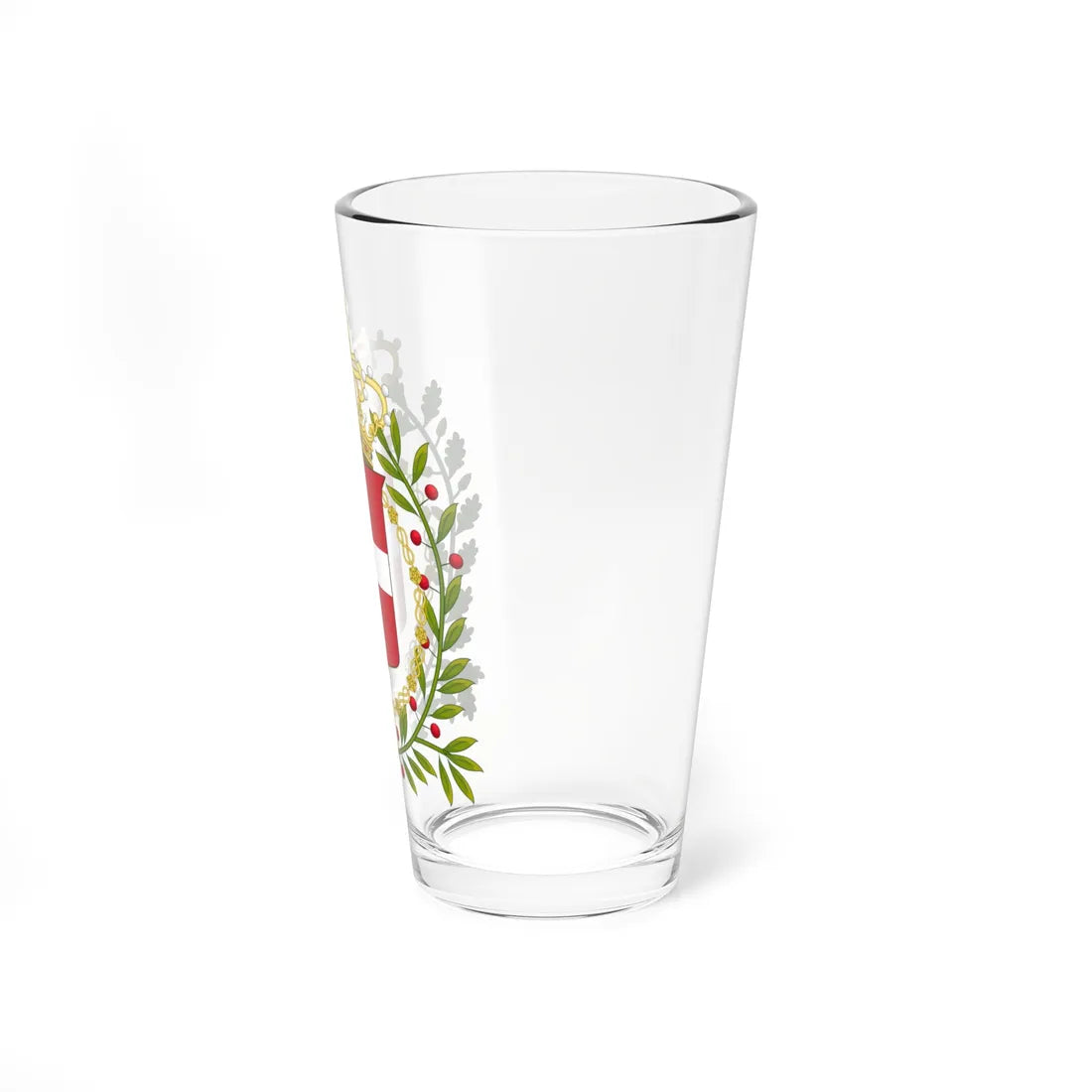 Coat of arms of the United Provinces of Central Italy (Italy) (Coat of Arms) Pint Glass 16oz - Go Mug Yourself