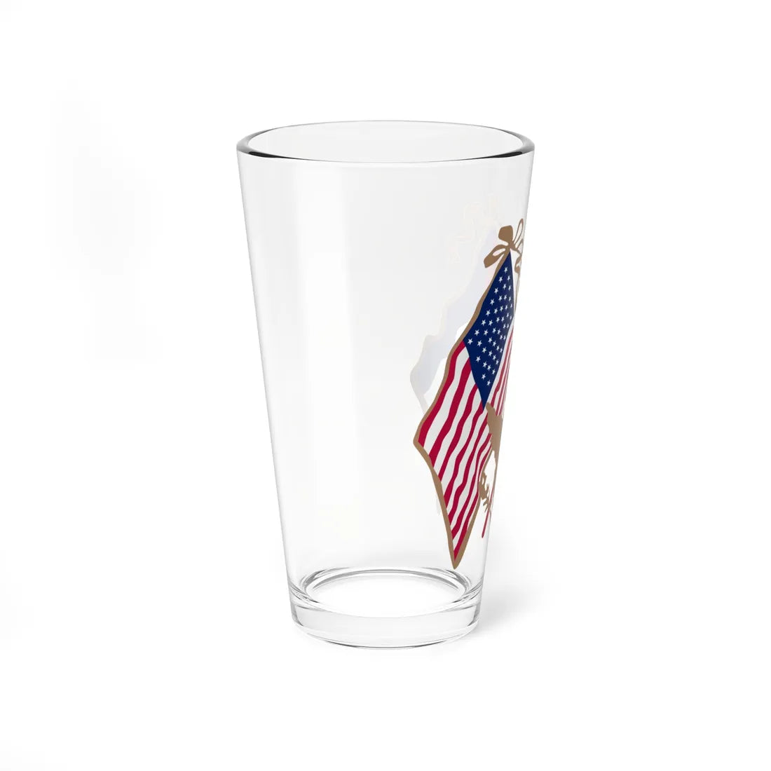 Coat of arms of the United States occupation of Cuba (Cuba) (Coat of Arms) Pint Glass 16oz - Go Mug Yourself