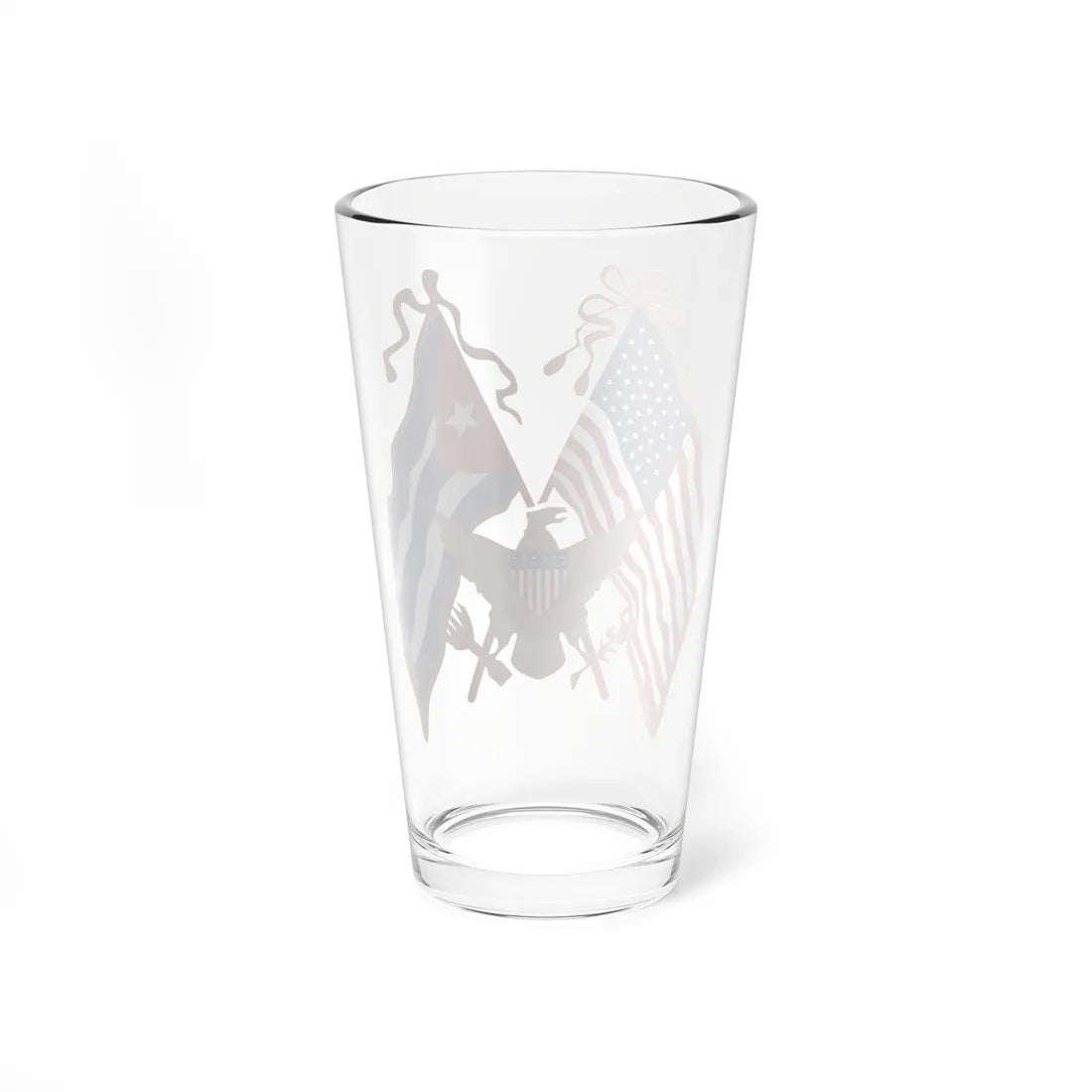 Coat of arms of the United States occupation of Cuba (Cuba) (Coat of Arms) Pint Glass 16oz - Go Mug Yourself