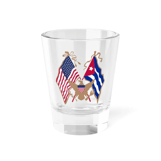 Coat of arms of the United States occupation of Cuba (Cuba) (Coat of Arms) Shot Glass 1.5oz 1.5oz - Go Mug Yourself