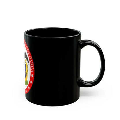 Coat of arms of the United States of Colombia - Black Coffee Mug - Go Mug Yourself
